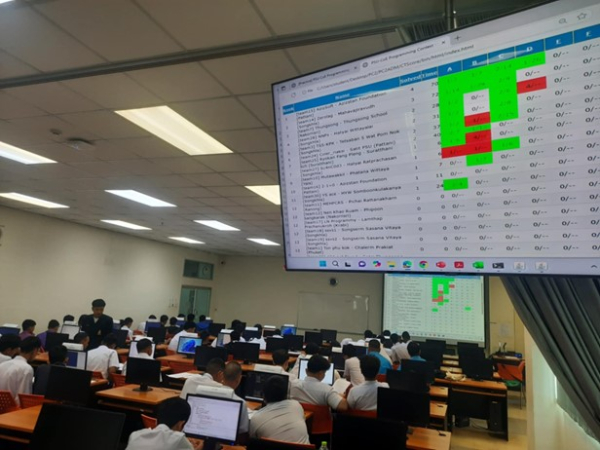 สาขาวิชาวิศวกรรมคอมพิวเตอร์ จัดการแข่งขันเขียนโปรแกรมคอมพิวเตอร์ในกิจกรรมม.อ.วิชาการ ในงาน ม.อ.วิชาการ ประจำปี 2568